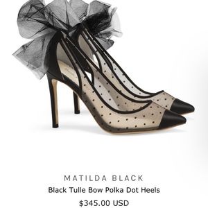 Bella Belle Matilda Black Heels